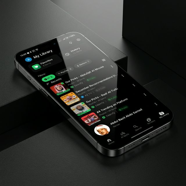 Deenify Library Mockup